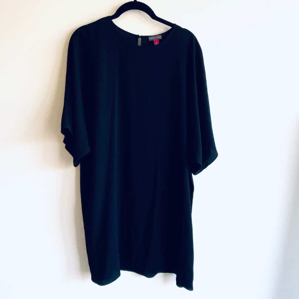 Vince Camuto Black 3/4 Sleeve Dress